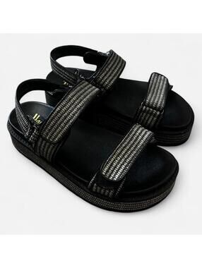 Black Platform Chunky Sandals from Corky’s